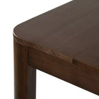Table de salle à manger Contour, table de cuisine 60 en bois massif, table ronde moderne pour 4 personnes, table de salle à manger et de cuisine rectangulaire en bois pour la maison