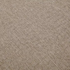 Fauteuil pivotant design moderne, fauteuil ergonomique en osier de 105,4 cm avec coussin en tissu épais haute densité effet nuage, housse 3 protections, cadre en fer haute capacité