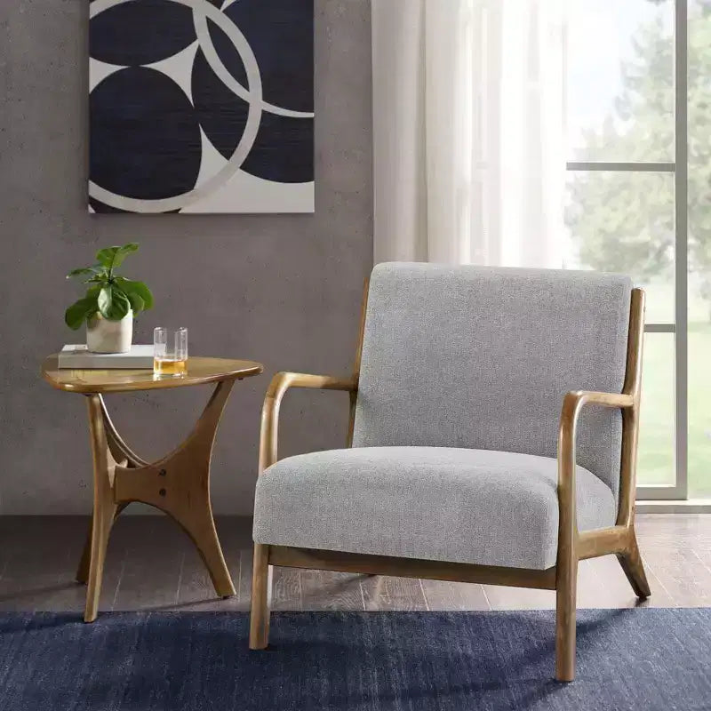 Fauteuil pivotant design moderne, fauteuil ergonomique en osier de 105,4 cm avec coussin en tissu épais haute densité effet nuage, housse 3 protections, cadre en fer haute capacité