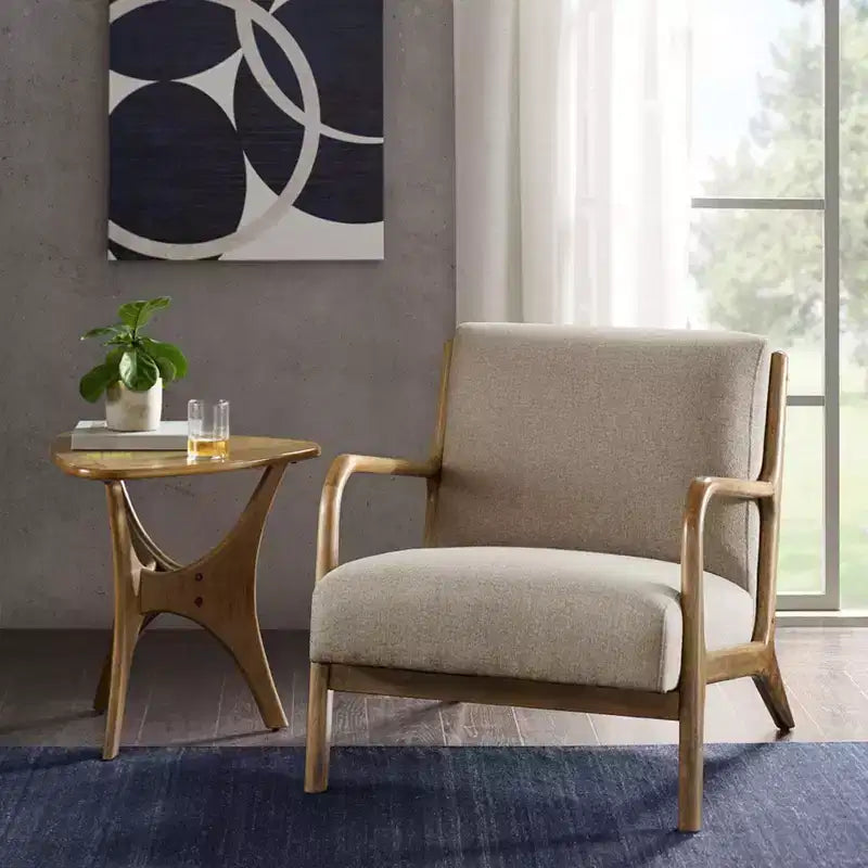 Fauteuil pivotant design moderne, fauteuil ergonomique en osier de 105,4 cm avec coussin en tissu épais haute densité effet nuage, housse 3 protections, cadre en fer haute capacité