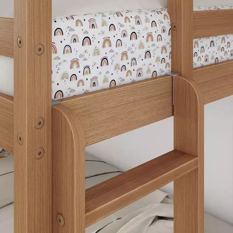 Lit superposé pour enfants, 2 places, en bois composite