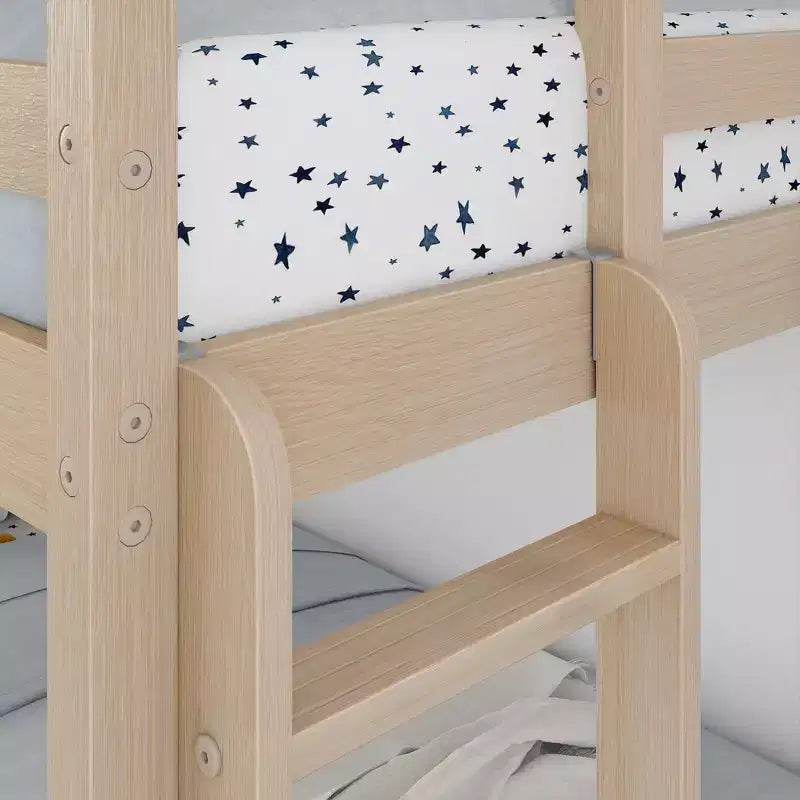Lit superposé pour enfants, 2 places, en bois composite