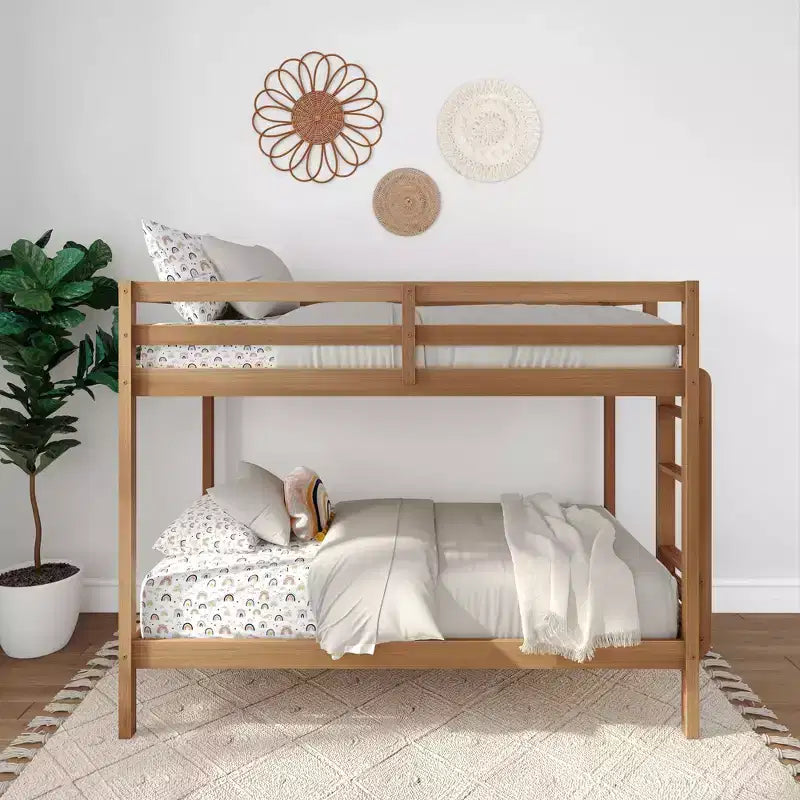 Lit superposé pour enfants, 2 places, en bois composite