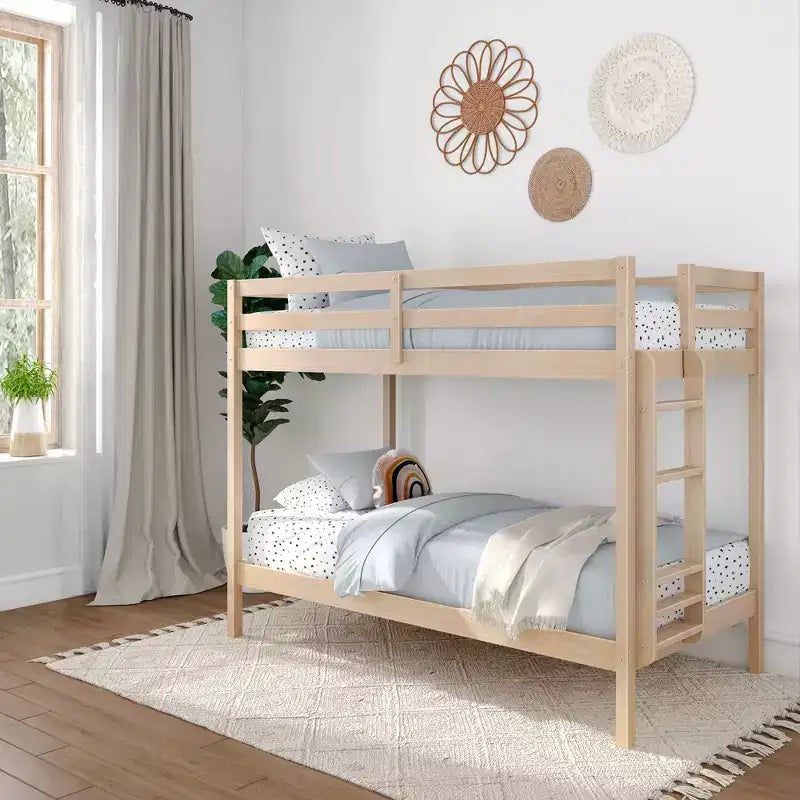Lit superposé pour enfants, 2 places, en bois composite