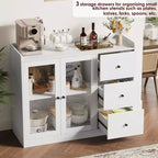 Buffets, Commodes d'appoint avec portes vitrées, Buffets de cuisine, Meubles bas de bar en bois