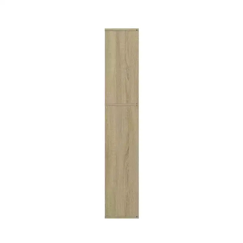 Bibliothèque étagère en bois de 134,1 cm de hauteur avec 5 tablettes réglables