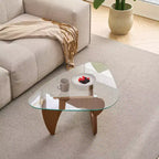 Table basse de salon rustique moderne, table basse en bois marron pour le salon