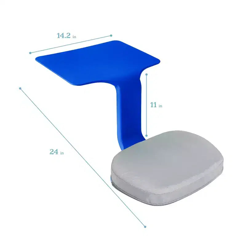 Le bureau de genoux portable Surf avec coussin, assise flexible