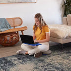 Le bureau de genoux portable Surf avec coussin, assise flexible