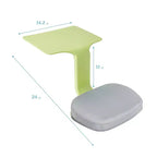 Le bureau de genoux portable Surf avec coussin, assise flexible