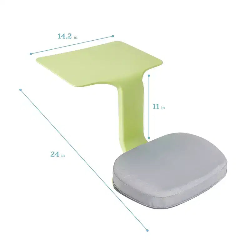 Le bureau de genoux portable Surf avec coussin, assise flexible