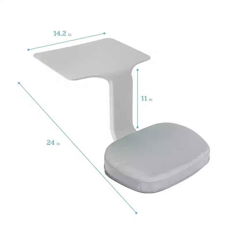 Le bureau de genoux portable Surf avec coussin, assise flexible
