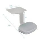 Le bureau de genoux portable Surf avec coussin, assise flexible