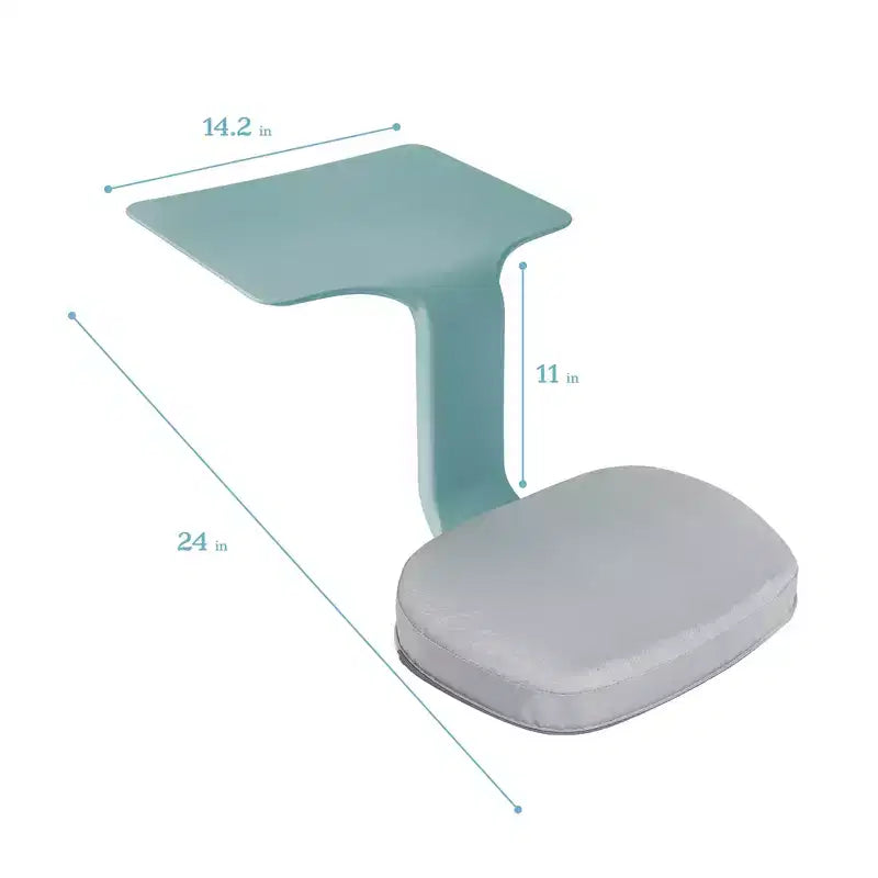 Le bureau de genoux portable Surf avec coussin, assise flexible