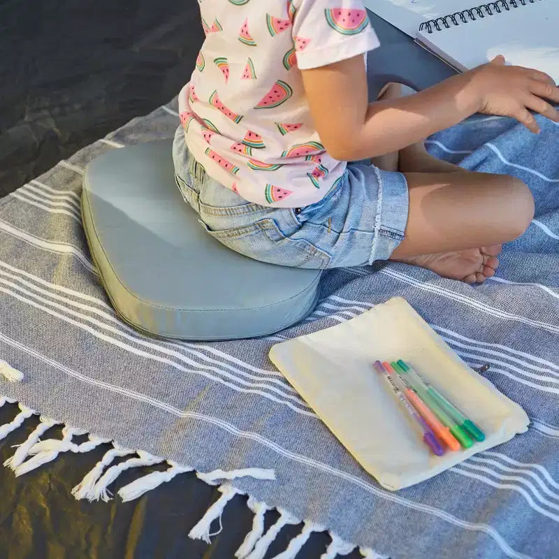 Le bureau de genoux portable Surf avec coussin, assise flexible