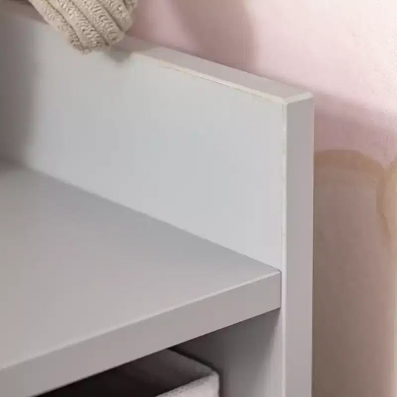 Meuble de rangement d'angle autonome pour enfants en bois, avec tiroirs, pour jouets, vêtements, livres, commode, bibliothèque, étagère de présentation, armoire de chambre à coucher avec quincaillerie anti-basculement