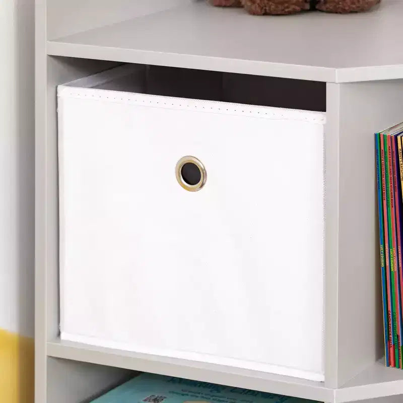 Meuble de rangement d'angle autonome pour enfants en bois, avec tiroirs, pour jouets, vêtements, livres, commode, bibliothèque, étagère de présentation, armoire de chambre à coucher avec quincaillerie anti-basculement