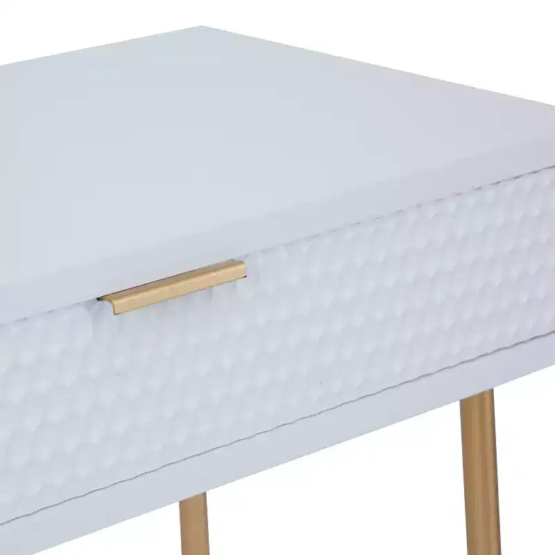 Consoles contemporaines en bois avec miroir