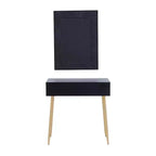 Consoles contemporaines en bois avec miroir