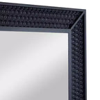 Consoles contemporaines en bois avec miroir