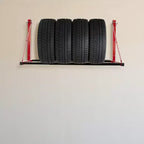 Support de rangement pour pneus réglable de 32 à 50 po