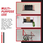 Support de rangement pour pneus réglable de 32 à 50 po